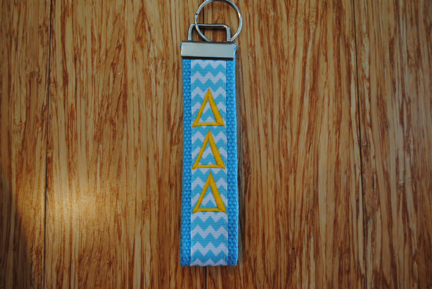 Delta Delta Delta Sorority Keychain