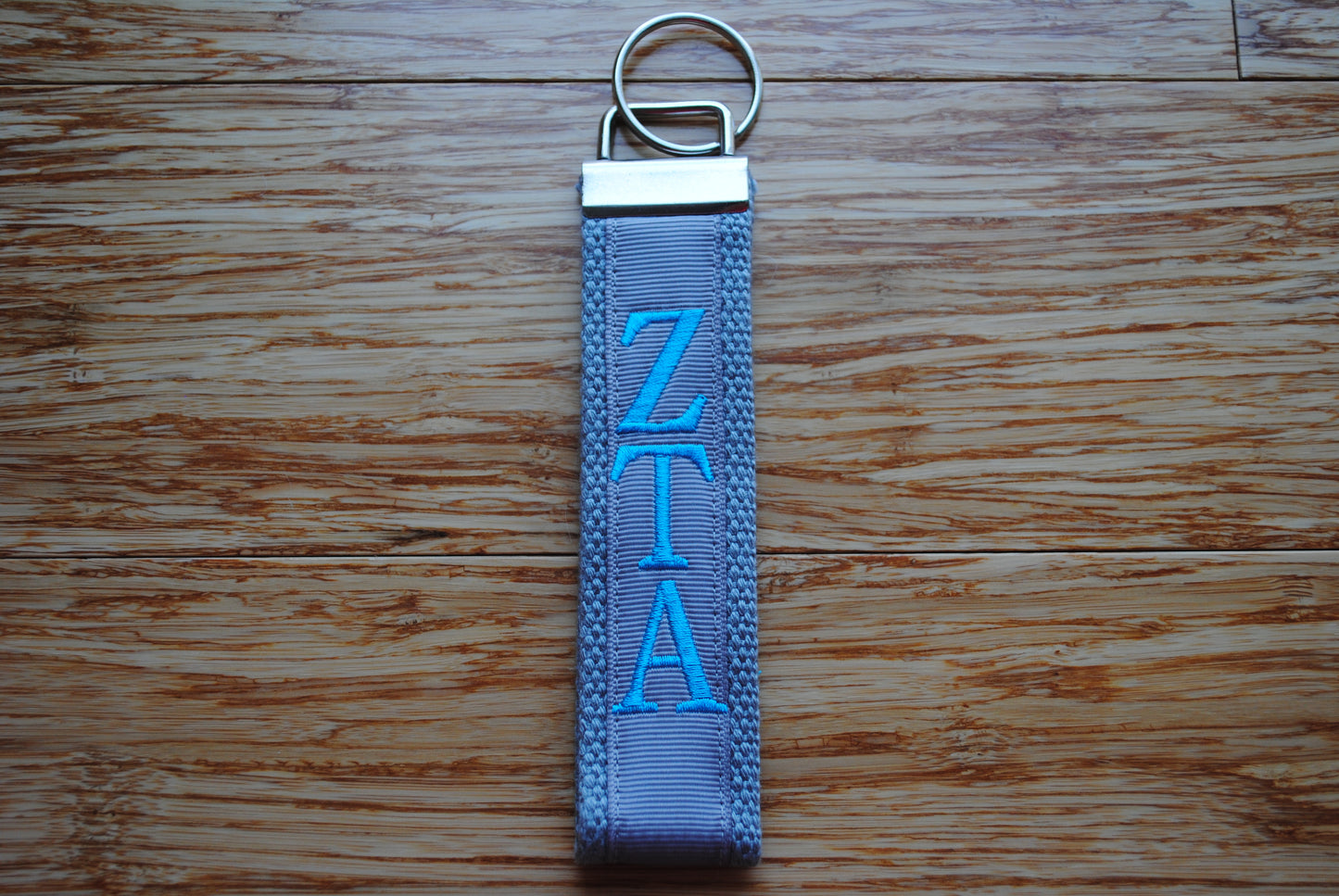 Zeta Tau Alpha Sorority Keychain