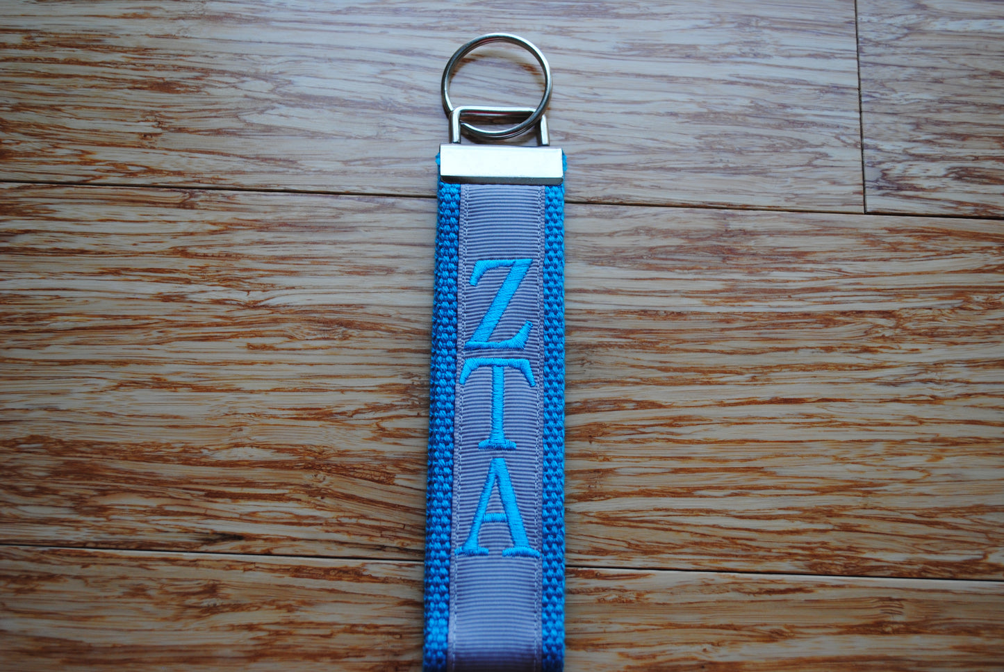 Zeta Tau Alpha Sorority Keychain