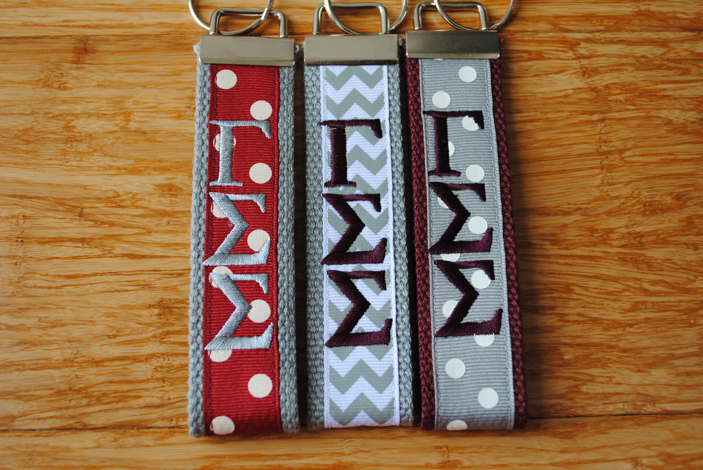 Gamma Sigma Sigma Sorority Keychain