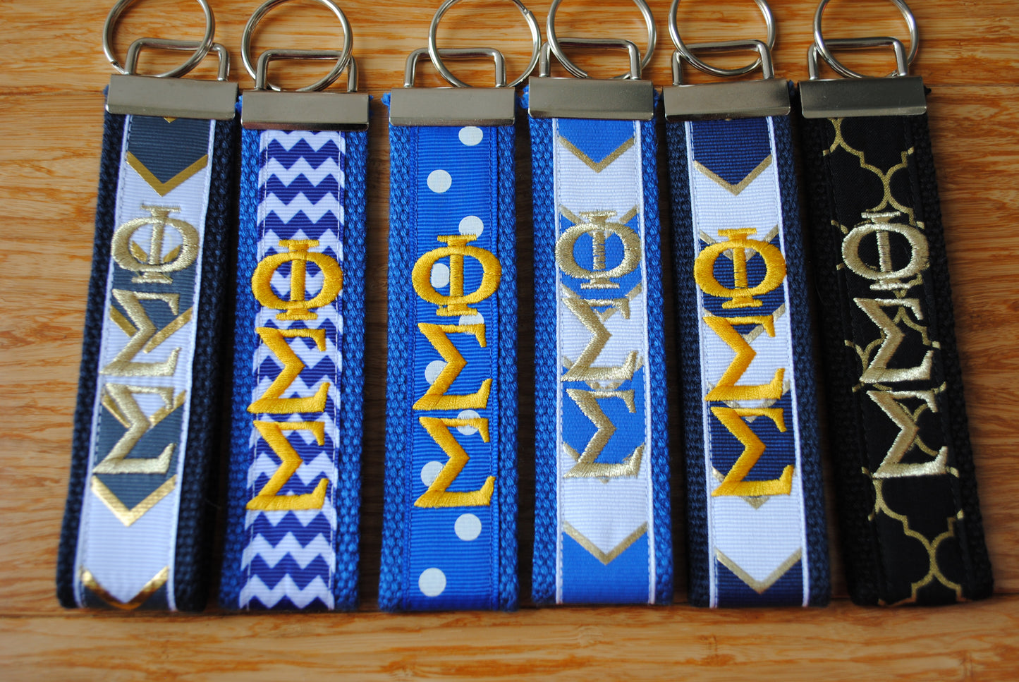 Phi Sigma Sigma Sorority Keychain