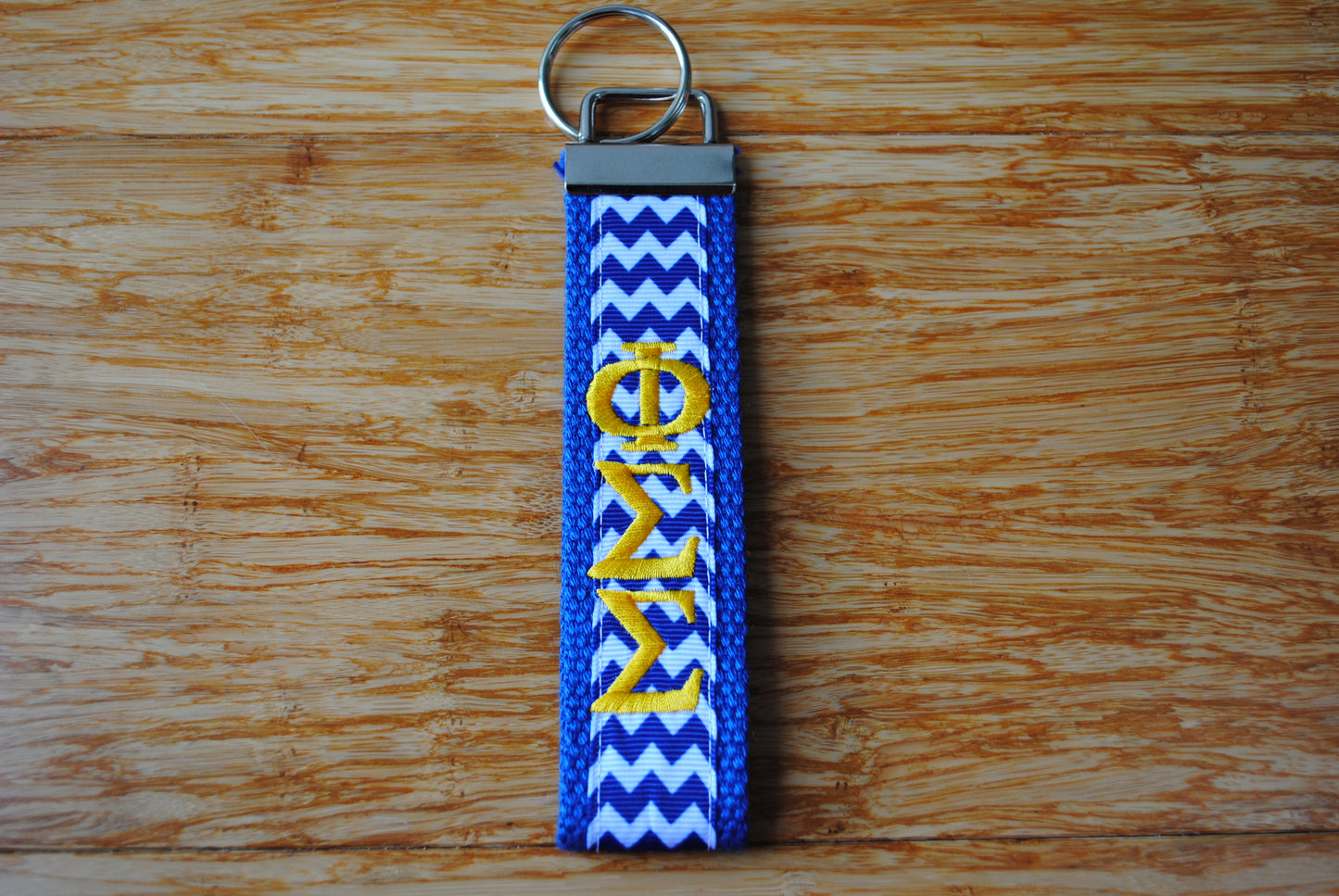 Phi Sigma Sigma Sorority Keychain