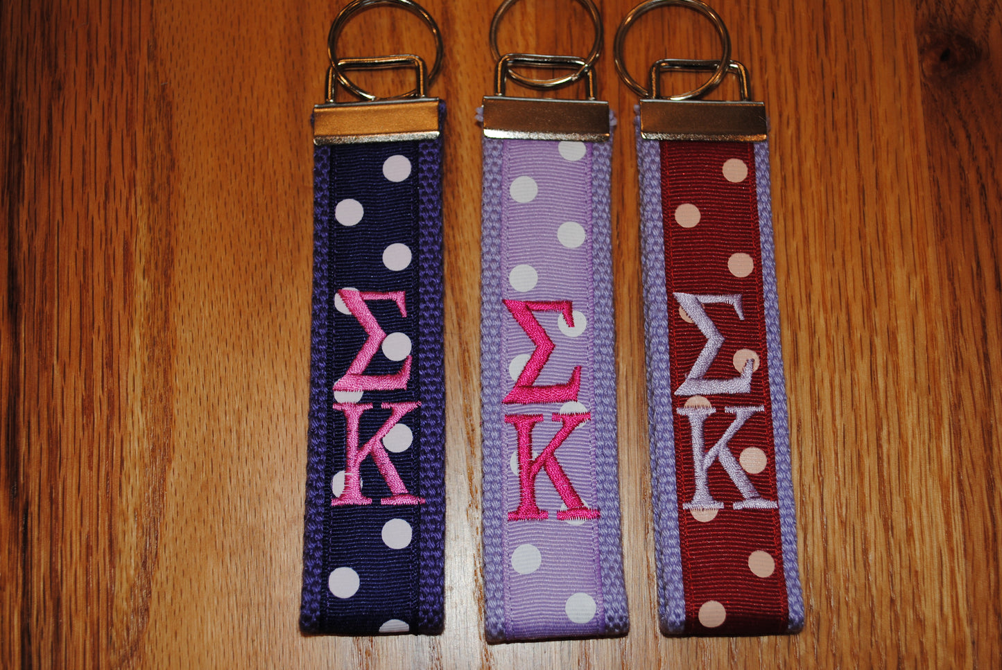 Sigma Kappa Sorority Keychain