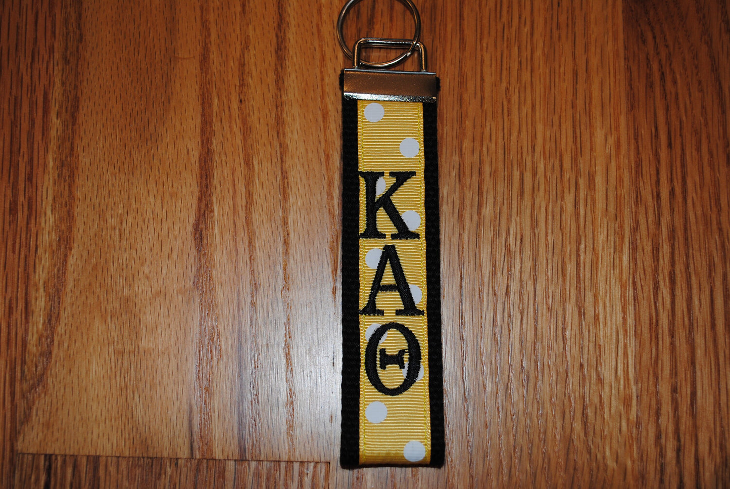 Kappa Alpha Theta Sorority Keychain - Monogrammed-Choose Design,Sorority, Letter, Personalize Wristlet License product.Key Fob, Embroidery