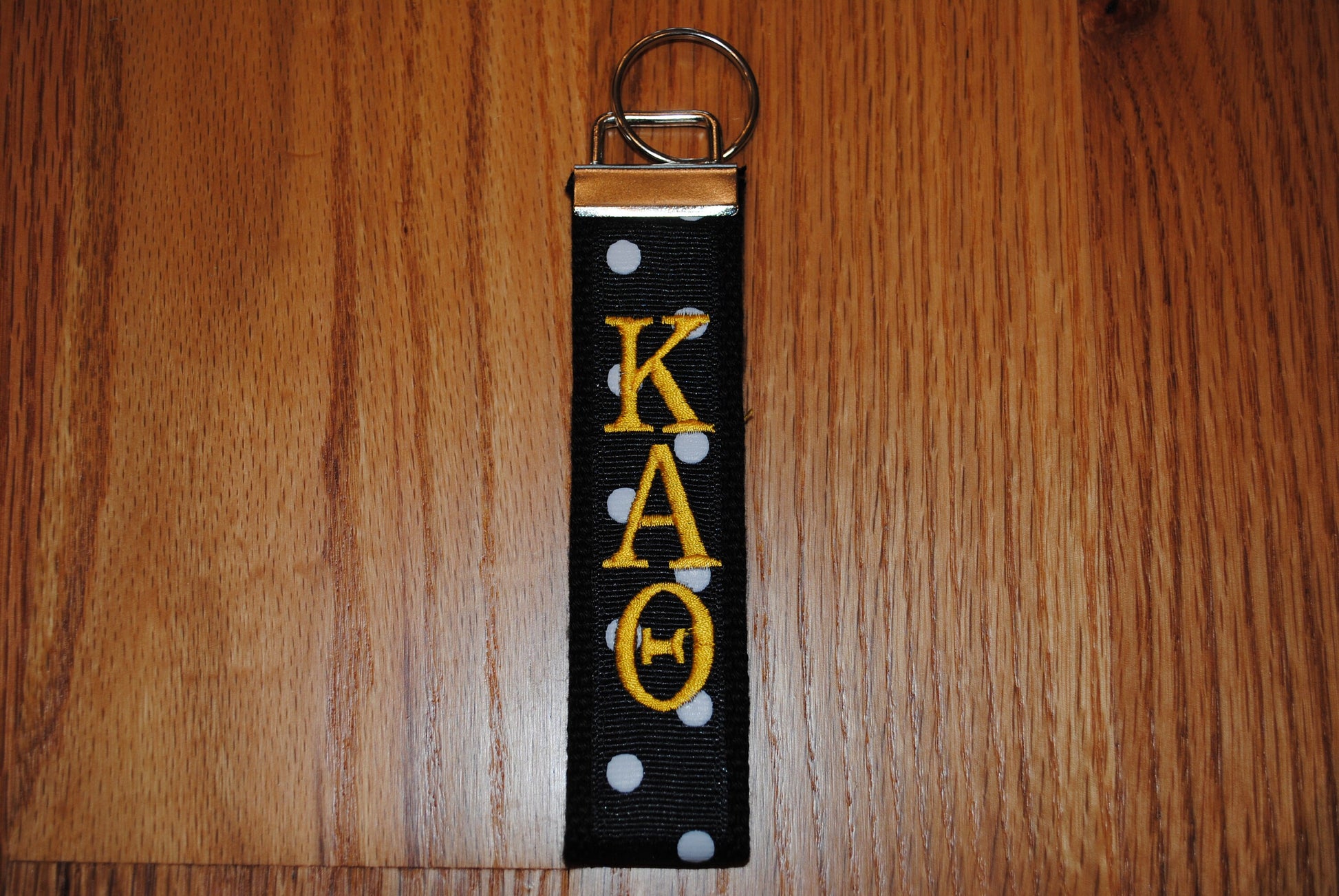 Kappa Alpha Theta Sorority Keychain - Monogrammed-Choose Design,Sorority, Letter, Personalize Wristlet License product.Key Fob, Embroidery