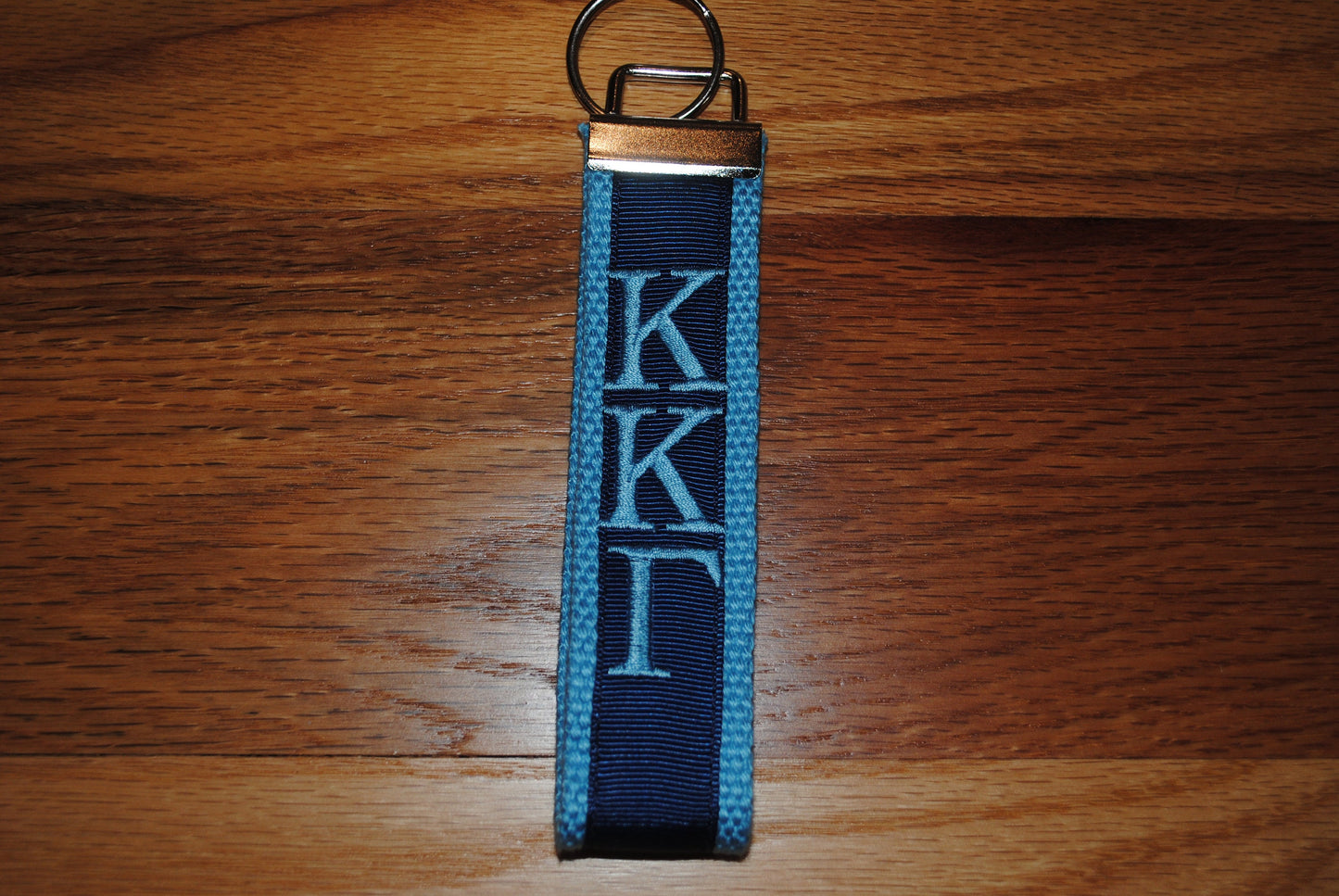 Kappa Kappa Gamma Key Fob/Keychain - Monogrammed-Choose Design,Sorority, Letter, Personalized Wristlet Licensed product.Key Fob, Embroidery