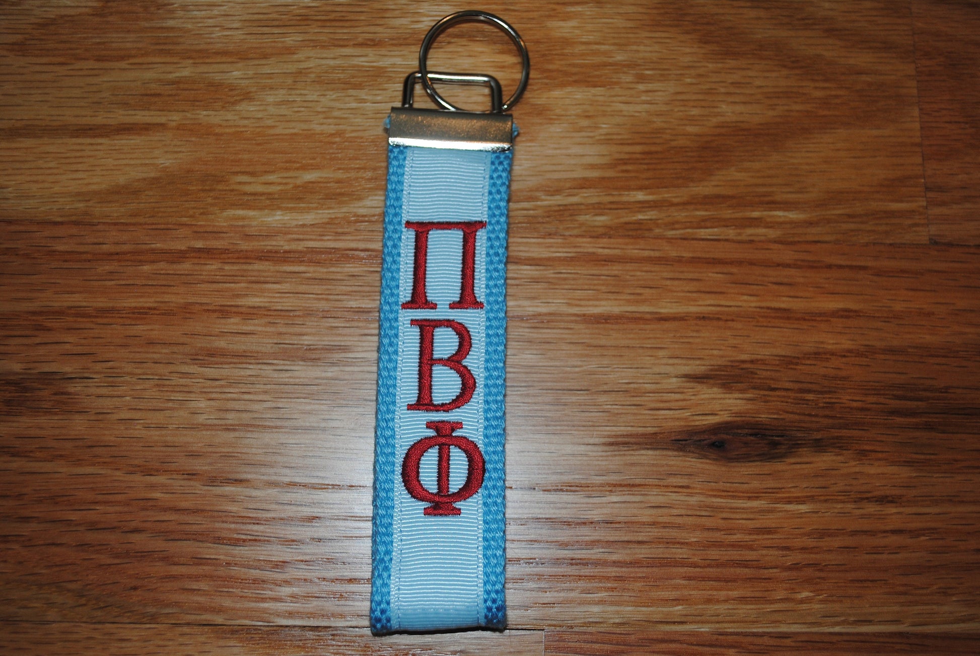 Pi Beta Phi Key Fob- Monogrammed-Choose Design,Sorority, Letter, Personalized Keychain Wristlet Licensed product.Key Fob, Embroidery