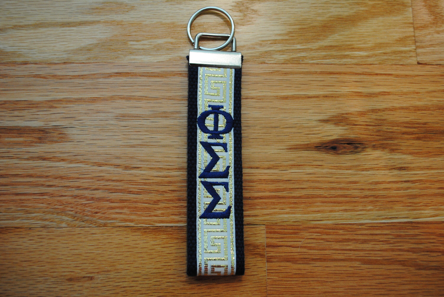 Sorority Keychain - Letter, Grandmother Key Fob Wristlet Official Licensed Product Greek Life Personlized Embroidery Choose Keychain