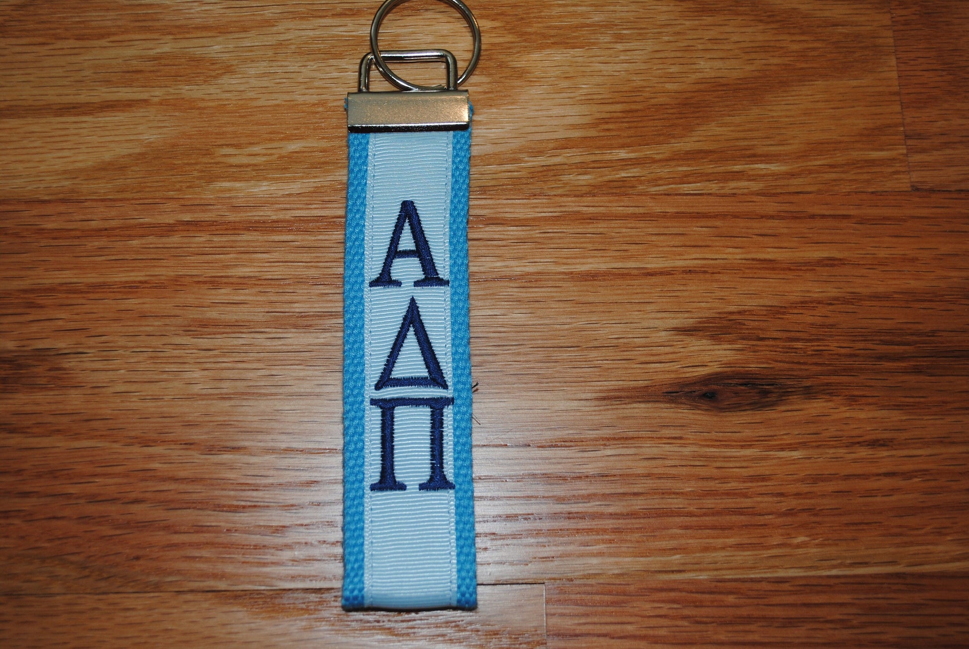 Alpha Delta Pi Sorority Keychain, Keyfob - Monogrammed-Choose Design,Sorority, Letter, Personalized Wristlet Licensed product, Embroidery