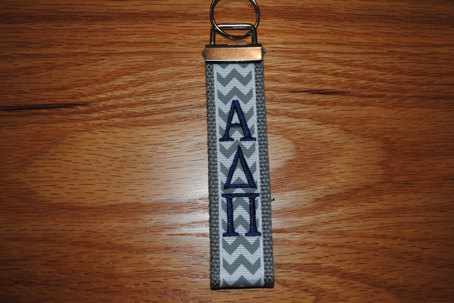 Alpha Delta Pi Sorority Keychain, Keyfob - Monogrammed-Choose Design,Sorority, Letter, Personalized Wristlet Licensed product, Embroidery