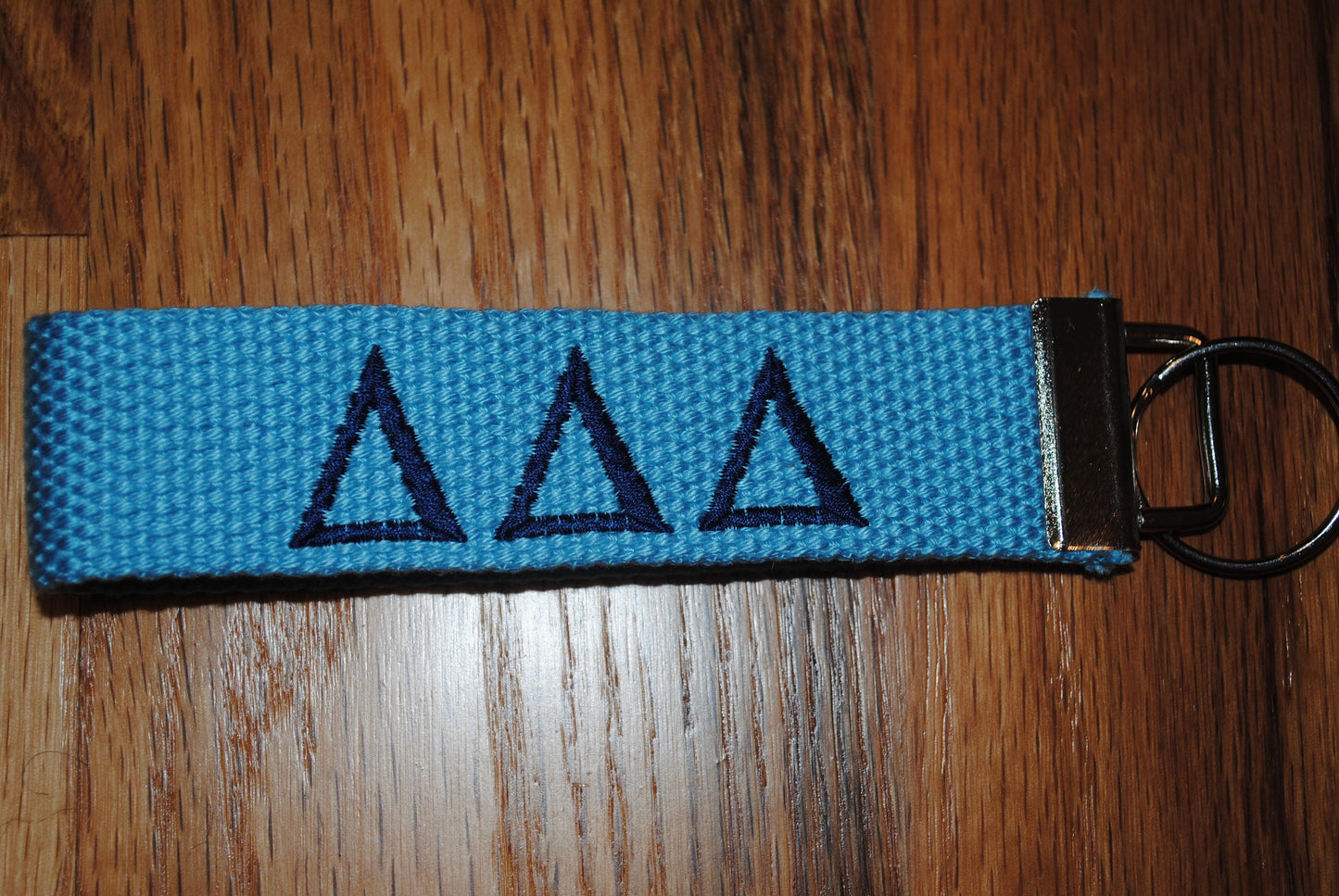 Sorority Keychain - Canvas KeyFob, Wristlet, Official Licensed Product, Greek Life, Personlized, Embroidery, Choose Keychain