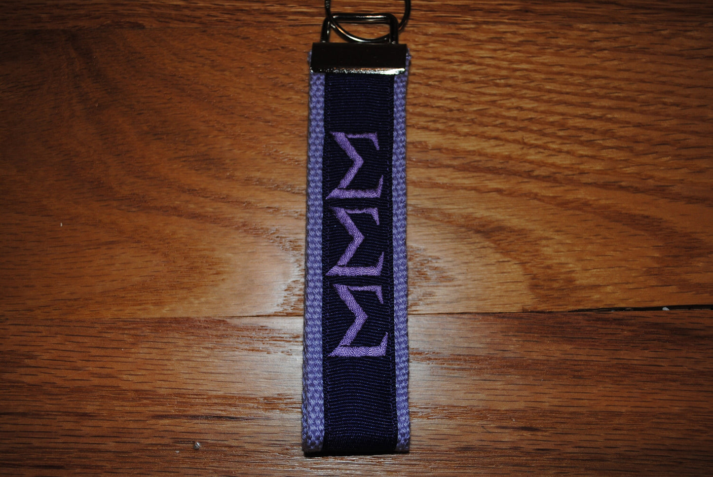 Sigma Sigma Sigma Sorority Keychain - Monogrammed-Choose Design,Sorority, Letter, Personalized Key Fob/Wristlet/Licensed product, Embroidery