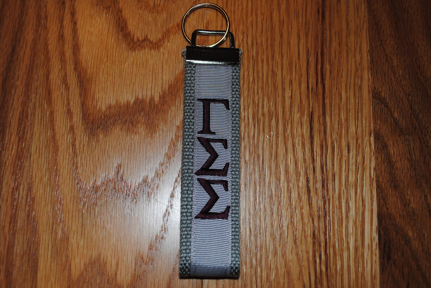 Gamma Sigma Sigma Keychain - Monogrammed-Choose Design,Sorority, Letter, Personalized Key Fob Wristlet Licensed product.Key Fob, Embroidery