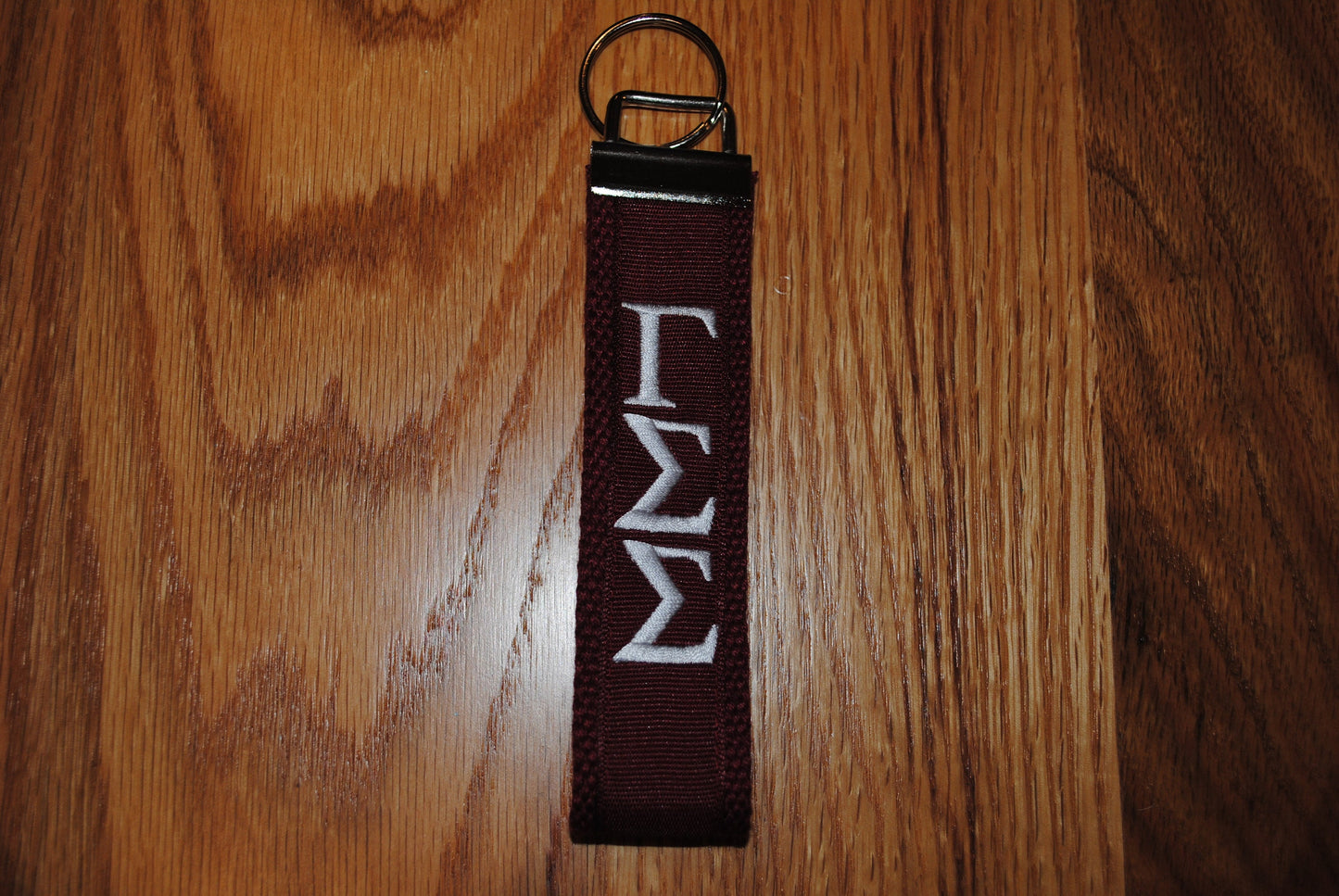 Gamma Sigma Sigma Keychain - Monogrammed-Choose Design,Sorority, Letter, Personalized Key Fob Wristlet Licensed product.Key Fob, Embroidery