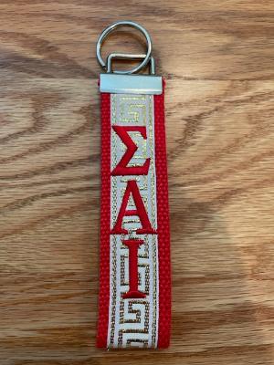 Sigma Alpha Iota Sorority Keychain