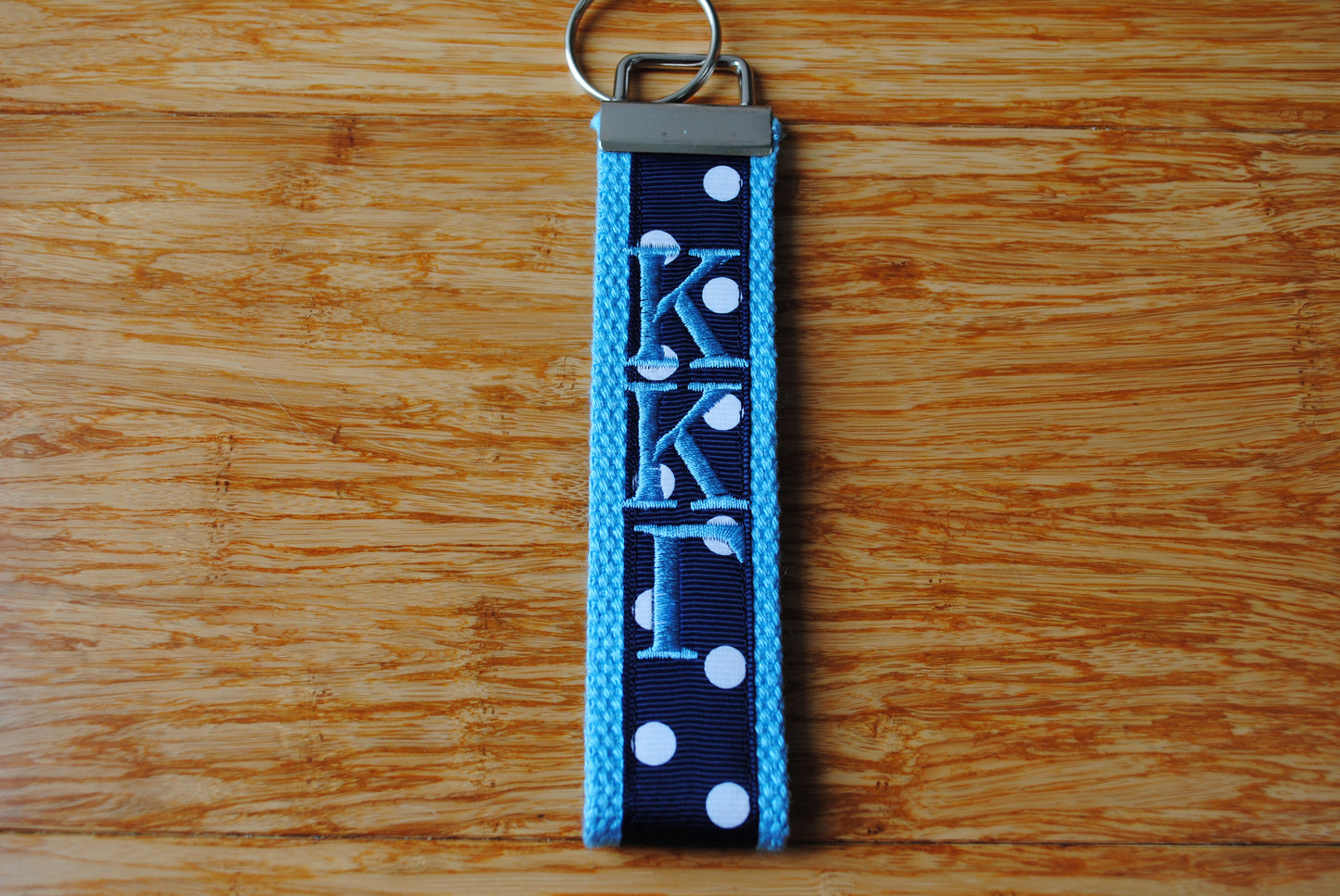 Kappa Kappa Gamma Sorority Keychain Keyfob Wristlet