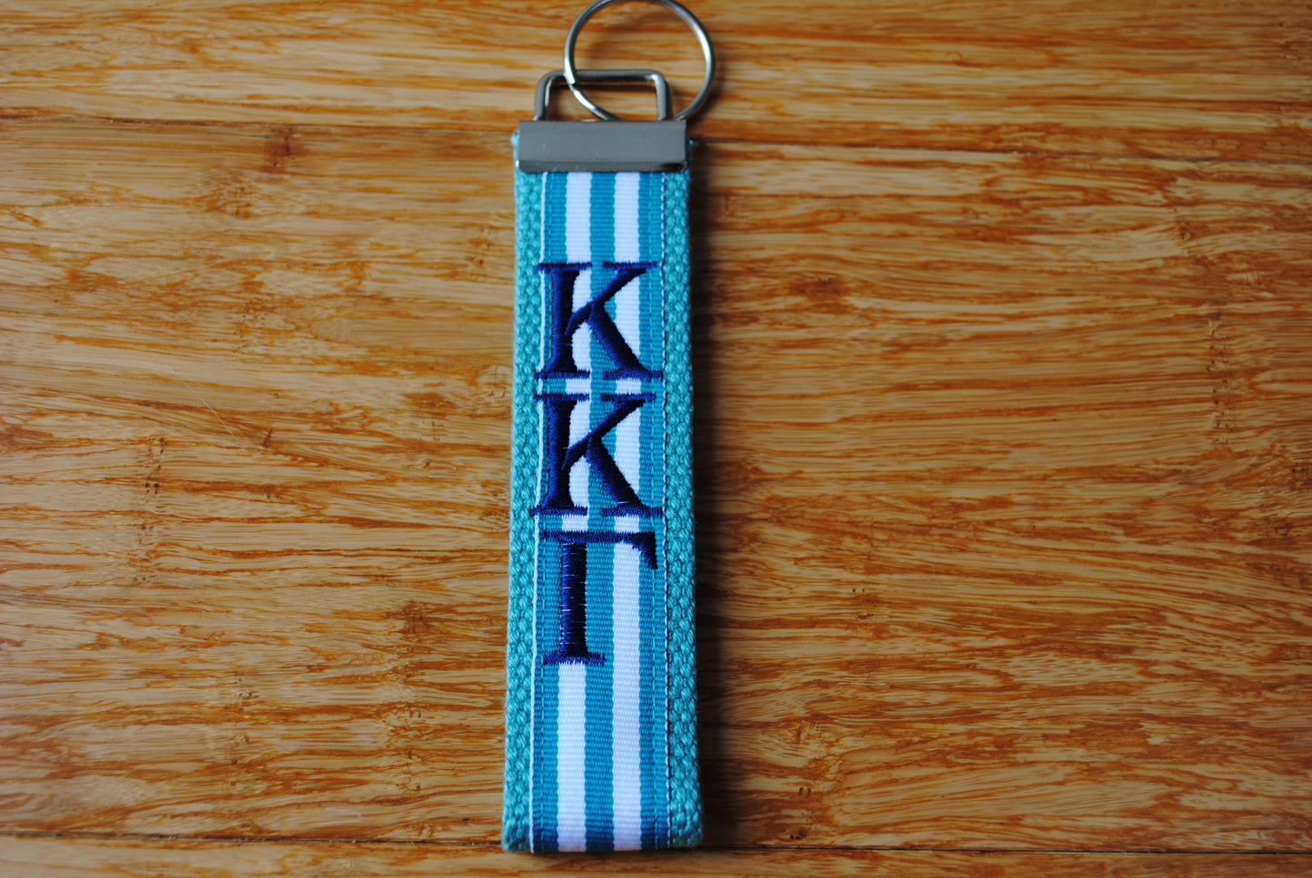 Kappa Kappa Gamma Sorority Keychain Keyfob Wristlet