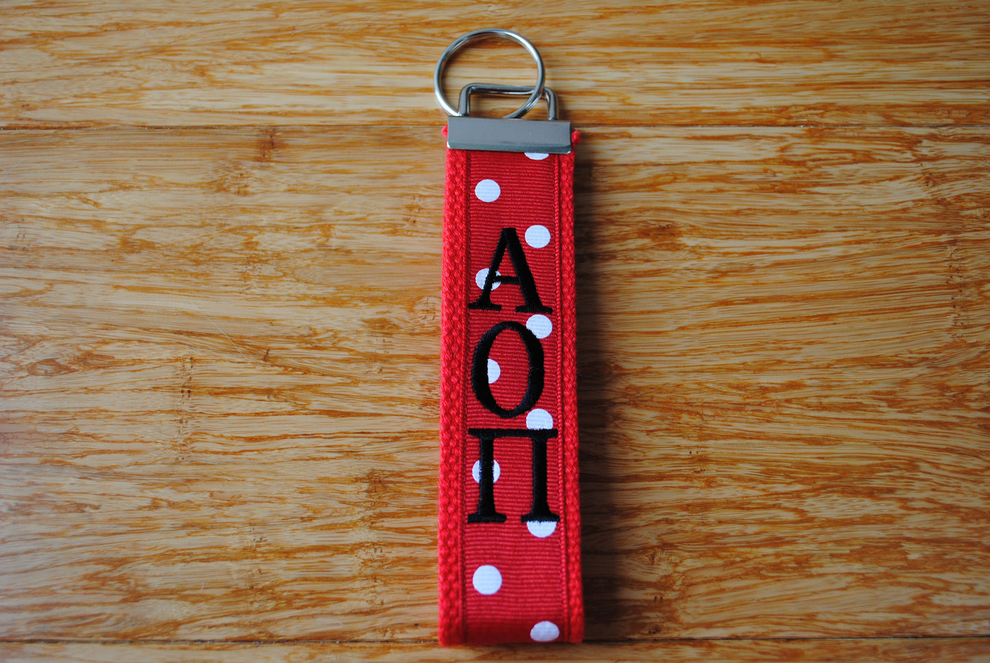 Alpha Omicron Pi Sorority Keychain